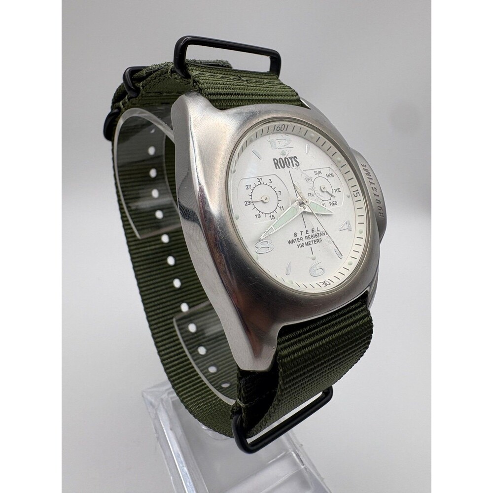 Vintage Roots Protocol R458 Men's Watch White Dial 100M | Crown Guard